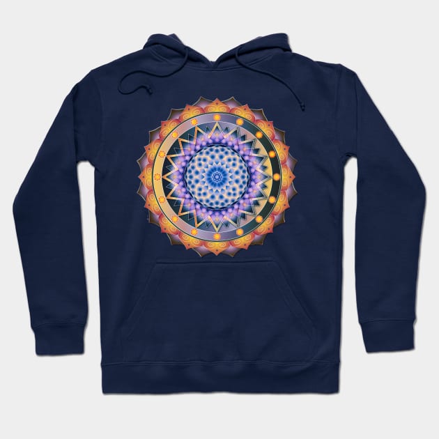 Mandala Universe Hoodie by HagalArt